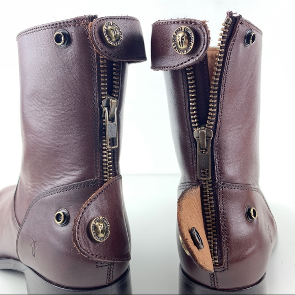 Frye Melissa Button Short Boots - Picture 3 of 8